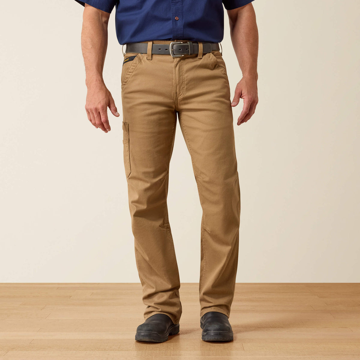 Ariat Sale | Rebar M4 Relaxed DuraStretch Washed Twill Dungaree Boot Cut Pant