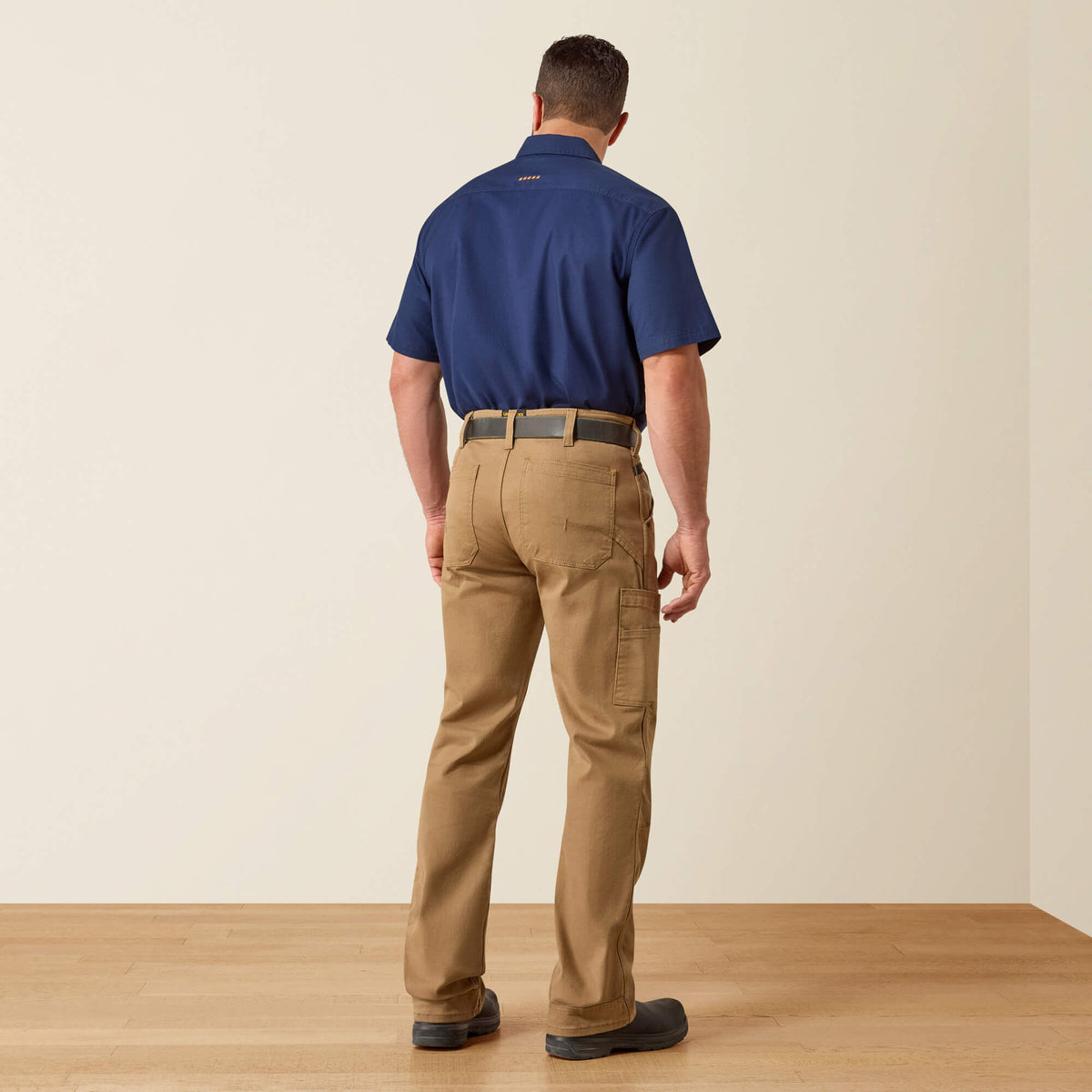 Ariat Sale | Rebar M4 Relaxed DuraStretch Washed Twill Dungaree Boot Cut Pant