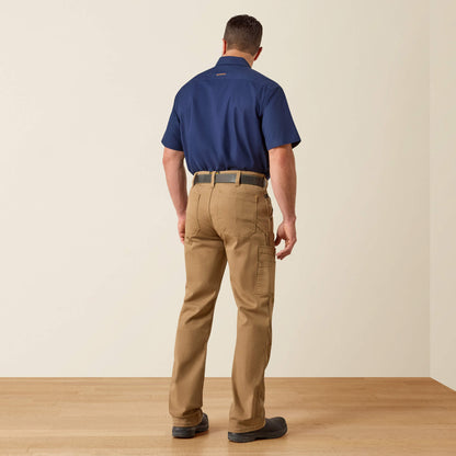 Ariat Sale | Rebar M4 Relaxed DuraStretch Washed Twill Dungaree Boot Cut Pant
