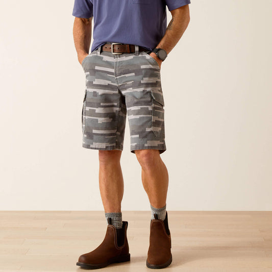 Ariat Discount | Rebar DuraStretch Made Tough Cargo 11" Short