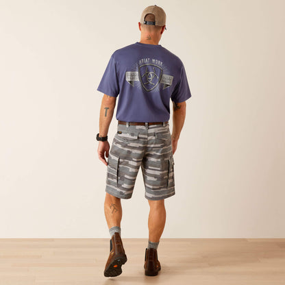 Ariat Discount | Rebar DuraStretch Made Tough Cargo 11" Short