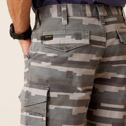 Ariat Discount | Rebar DuraStretch Made Tough Cargo 11" Short
