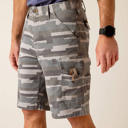 Ariat Discount | Rebar DuraStretch Made Tough Cargo 11" Short