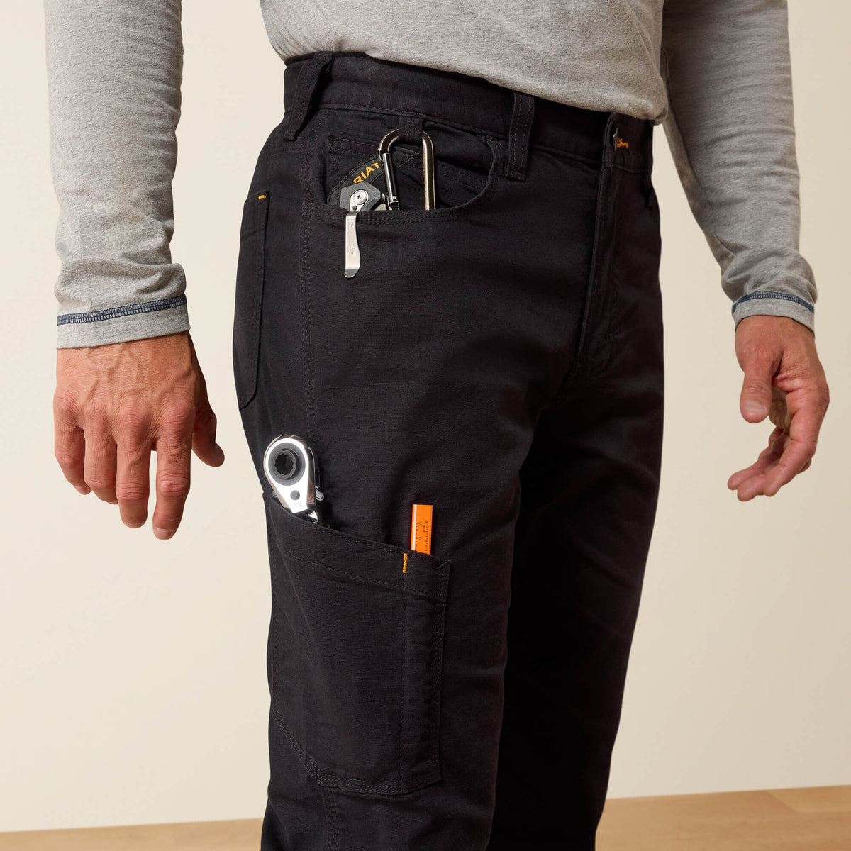 Ariat New | Rebar M4 Relaxed Made Tough DuraStretch Straight Leg Pants