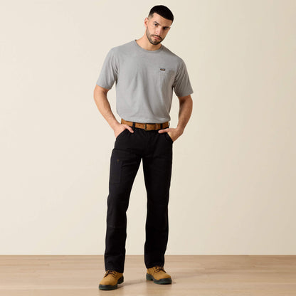 Ariat Exclusive | Rebar M4 Relaxed DuraStretch Made Tough Double Front Straight Pant