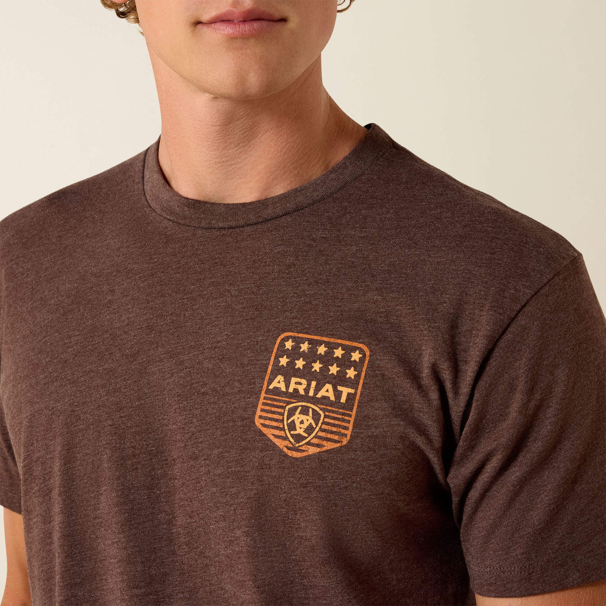 Ariat Featured | Ariat Stripe Patriotic Badge T-Shirt
