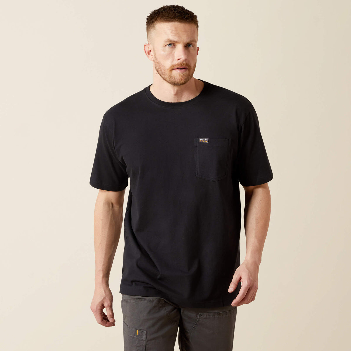Ariat Trusted | Rebar Cotton Strong Standard Pocket T-Shirt