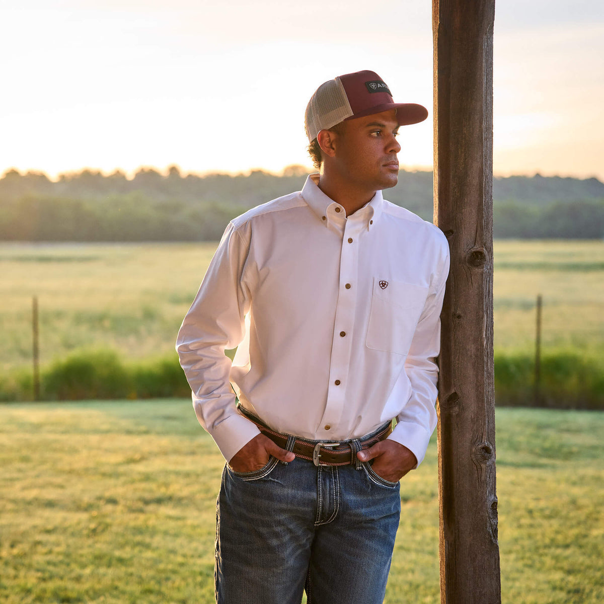 Ariat Signature | Solid Twill Classic Fit Shirt