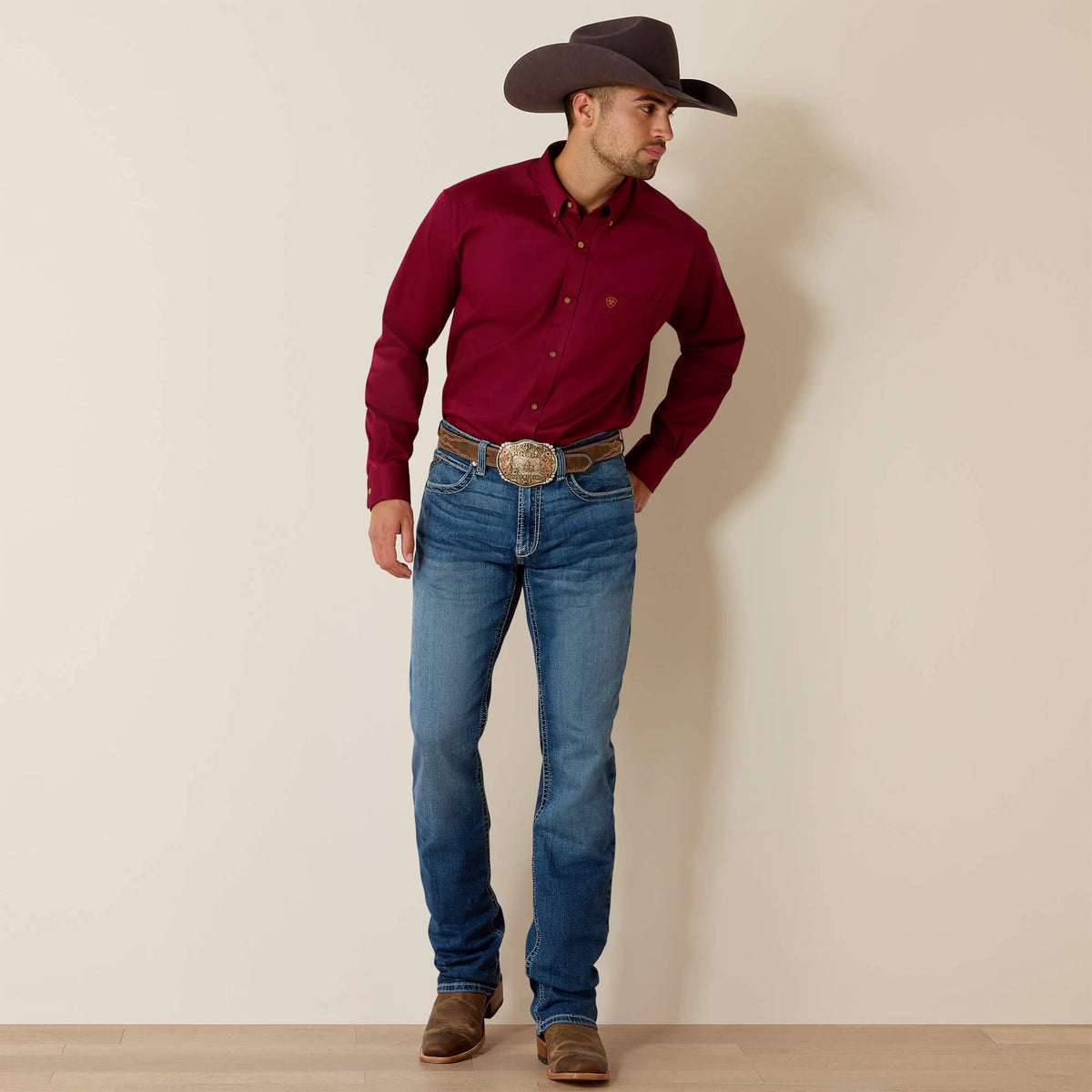 Ariat Smart Buy | Solid Twill Classic Fit Shirt