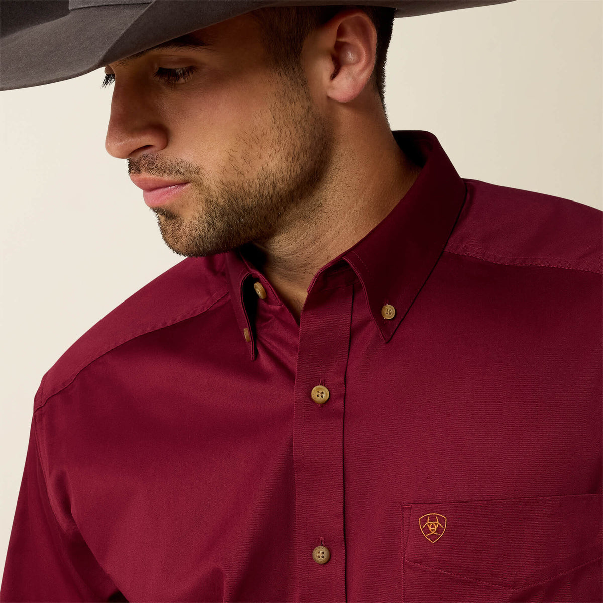 Ariat Smart Buy | Solid Twill Classic Fit Shirt