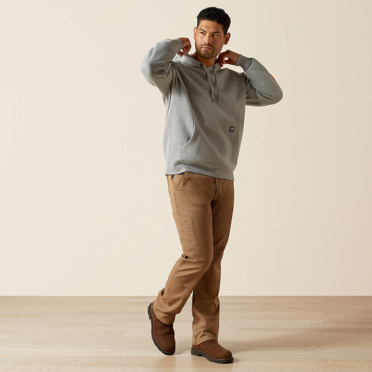 Ariat Popular | Rebar Lightweight Logo Hoodie