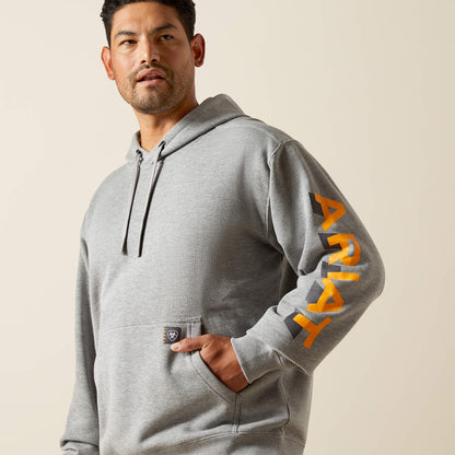 Ariat Popular | Rebar Lightweight Logo Hoodie