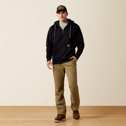 Ariat Popular | Rebar Workman 1/4 Zip Hoodie
