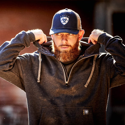 Ariat Premium | Rebar Workman 1/4 Zip Hoodie