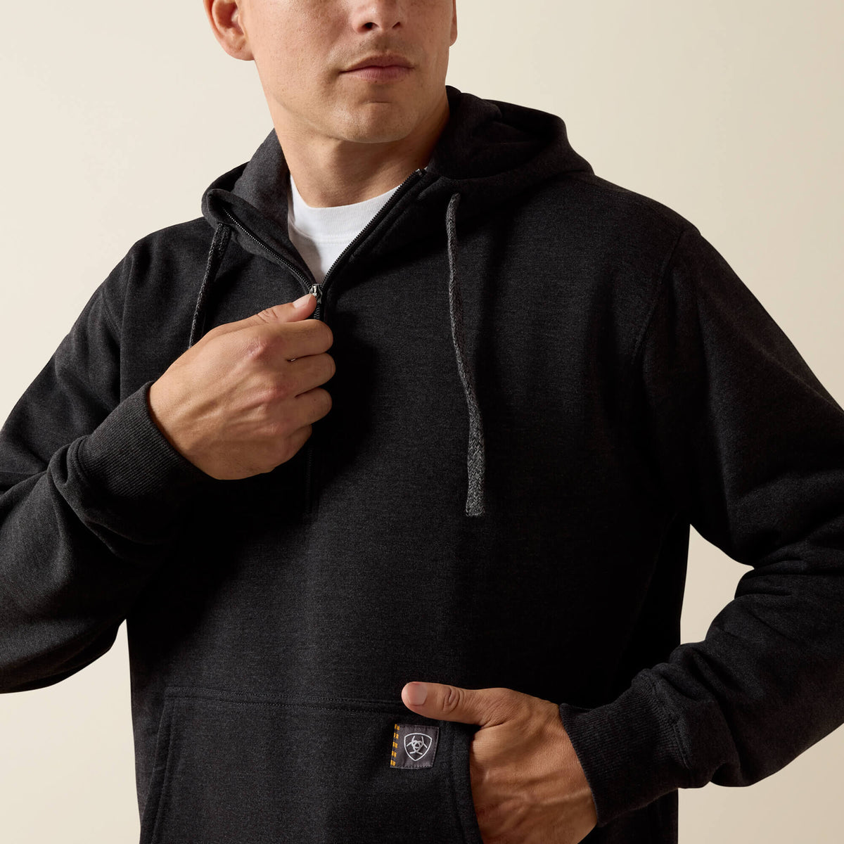 Ariat Premium | Rebar Workman 1/4 Zip Hoodie