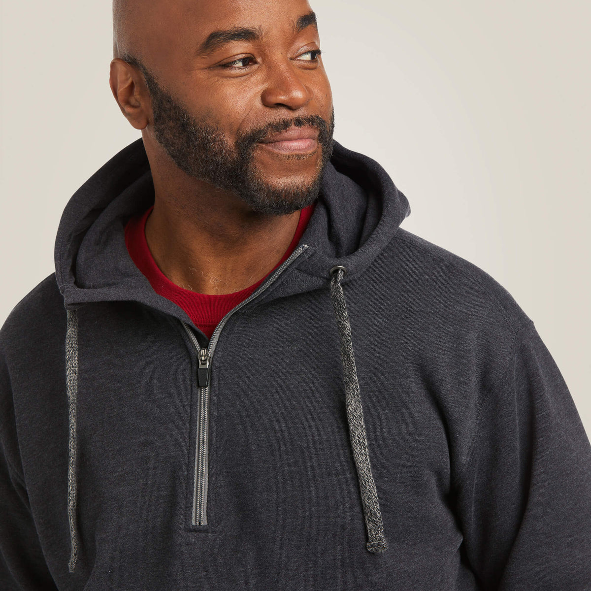 Ariat Premium | Rebar Workman 1/4 Zip Hoodie