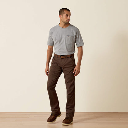 Ariat Trending | Rebar M5 Straight DuraStretch Washed Twill Dungaree Straight Leg Pant