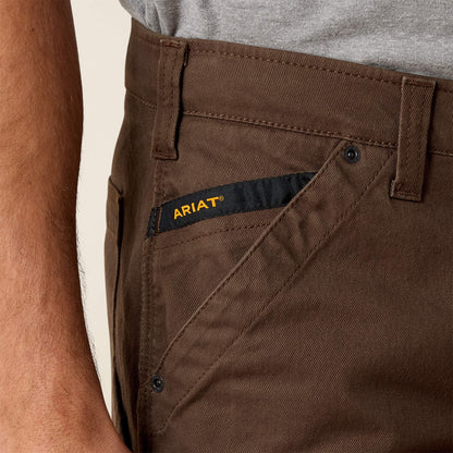 Ariat Trending | Rebar M5 Straight DuraStretch Washed Twill Dungaree Straight Leg Pant