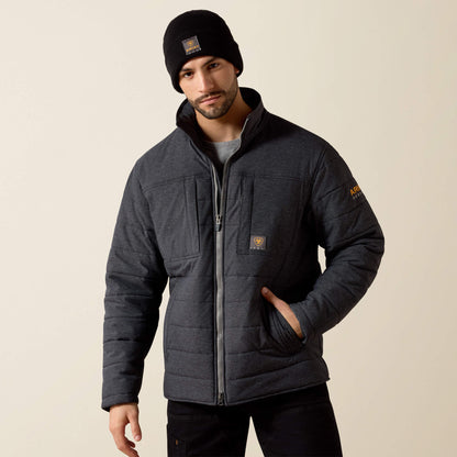 Ariat Recommended | Rebar Valiant Stretch Canvas Water Resistant Insulated Jacket