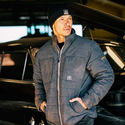 Ariat Recommended | Rebar Valiant Stretch Canvas Water Resistant Insulated Jacket