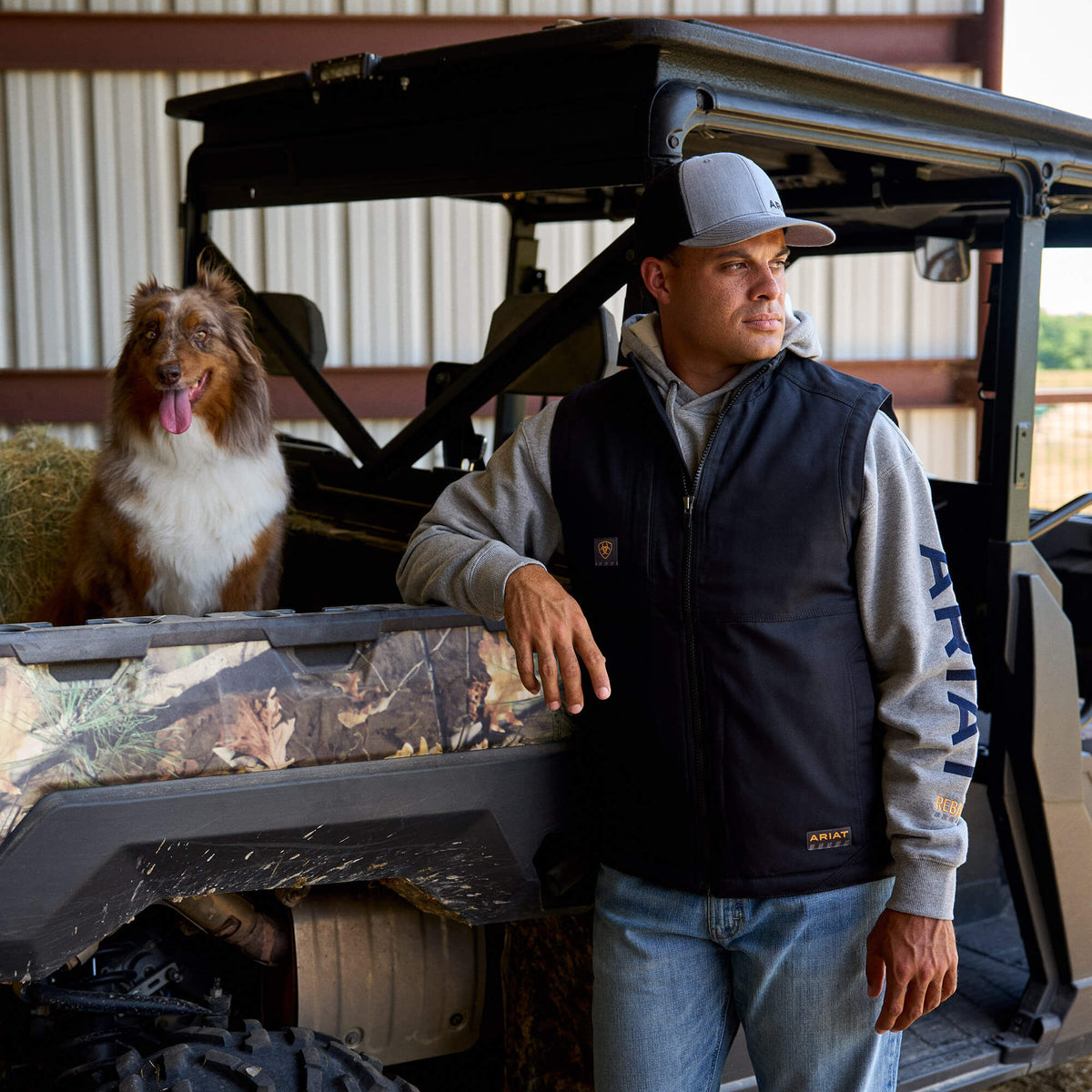 Ariat Popular | Rebar DuraCanvas Vest