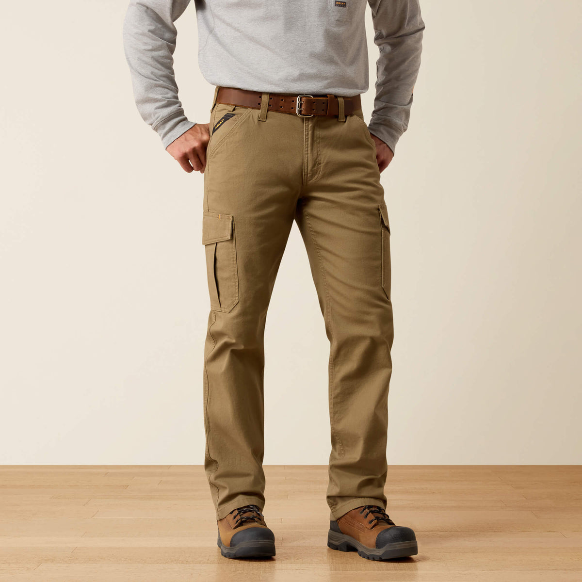 Ariat Classic | Rebar M4 Relaxed Made Tough Cargo Straight Pant