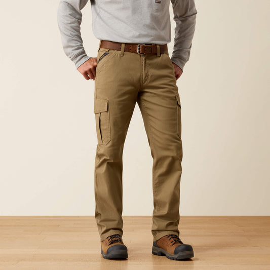 Ariat Classic | Rebar M4 Relaxed Made Tough Cargo Straight Pant