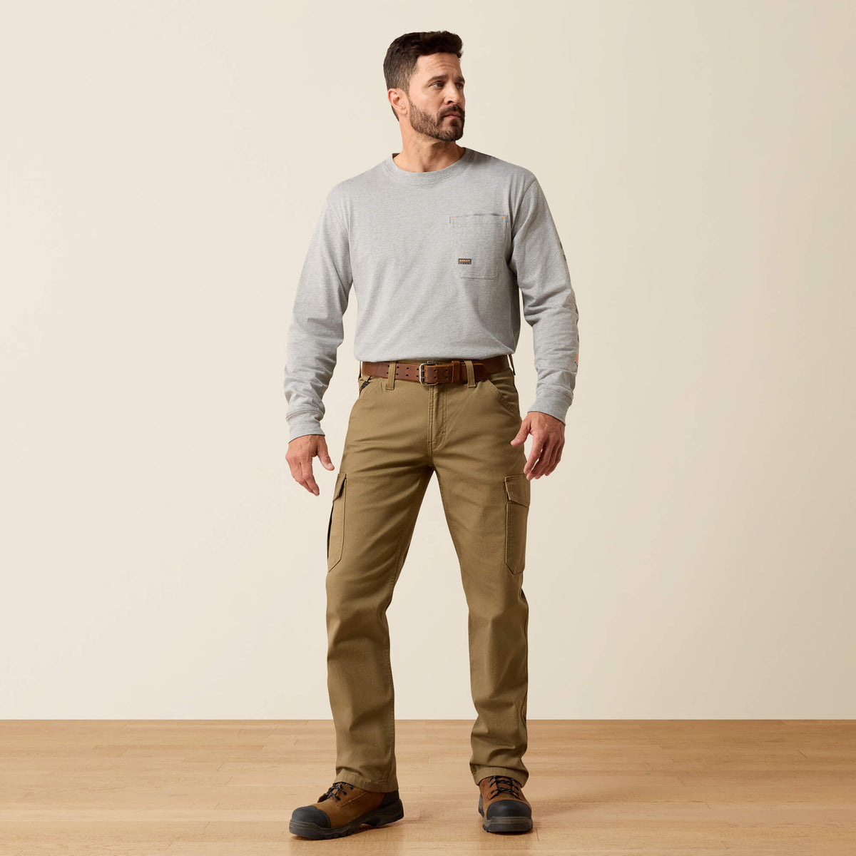 Ariat Classic | Rebar M4 Relaxed Made Tough Cargo Straight Pant