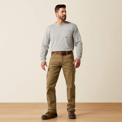 Ariat Classic | Rebar M4 Relaxed Made Tough Cargo Straight Pant
