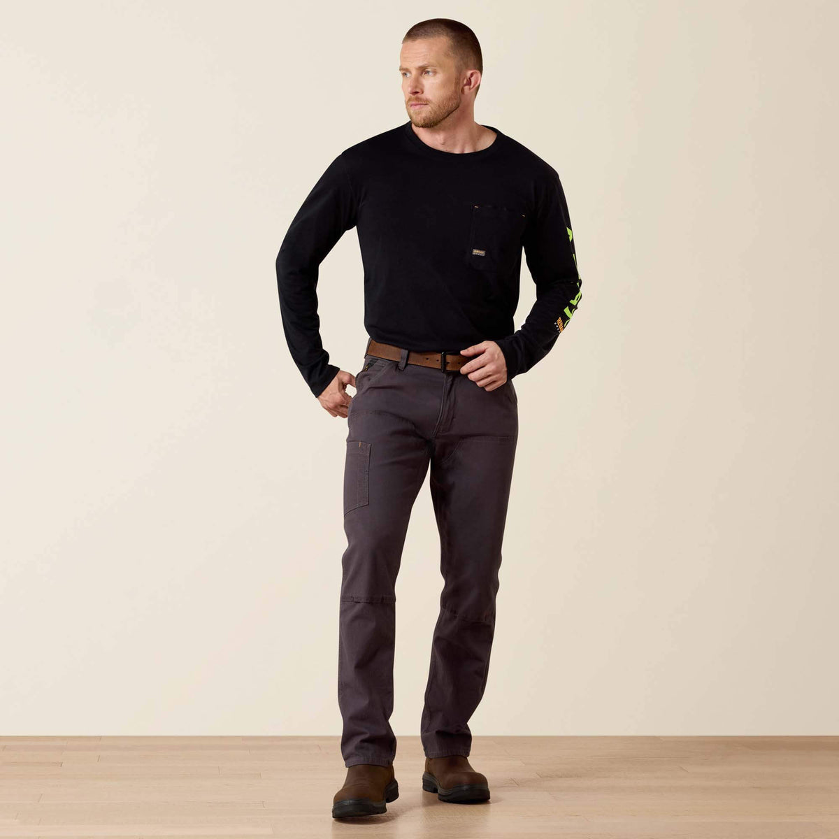 Ariat Deals | Rebar M4 Relaxed DuraStretch Made Tough Double Front Straight Pant