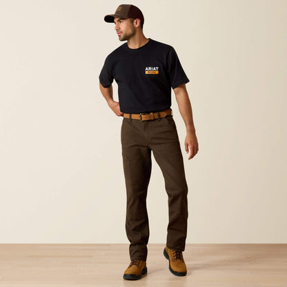 Ariat Best Seller | Rebar M4 Relaxed DuraStretch Made Tough Double Front Straight Pant