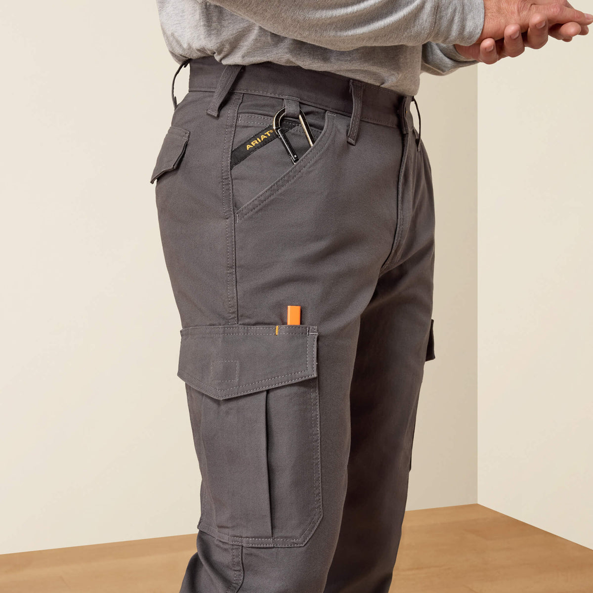 Ariat Value | Rebar M4 Relaxed Made Tough Cargo Straight Pant