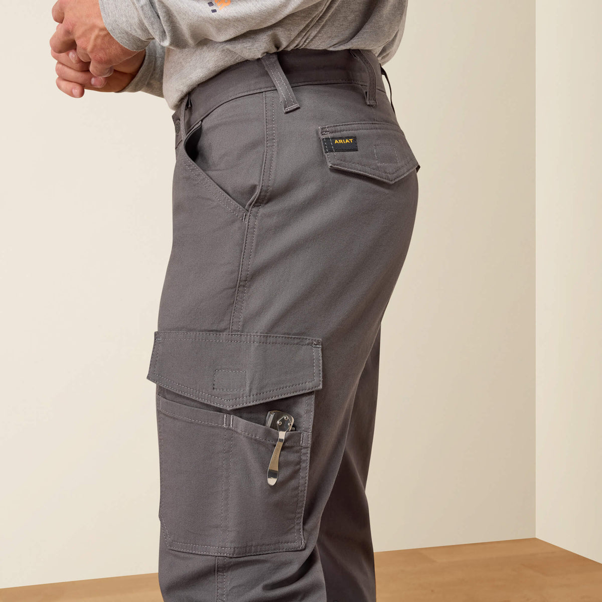 Ariat Value | Rebar M4 Relaxed Made Tough Cargo Straight Pant