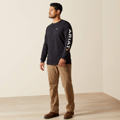 Ariat Customer Favorite | Rebar Cotton Strong Standard Logo Pocket T-Shirt