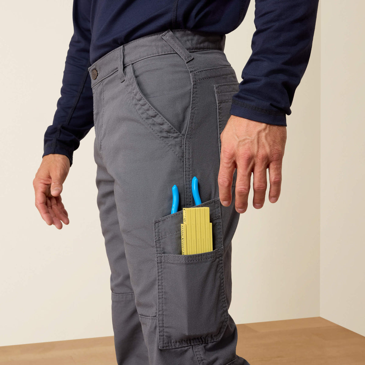 Ariat Deals | FR M5 Straight DuraStretch DuraLight Cordura Canvas Straight Pant