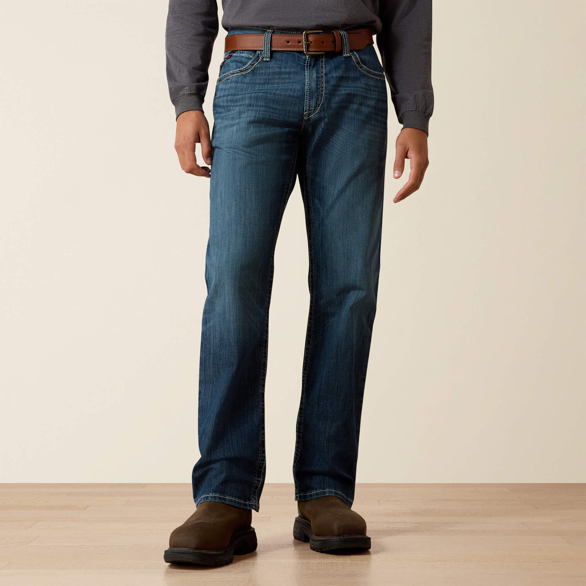 Ariat Discount | FR M4 Relaxed Stretch DuraLight Boundary Boot Cut Jean