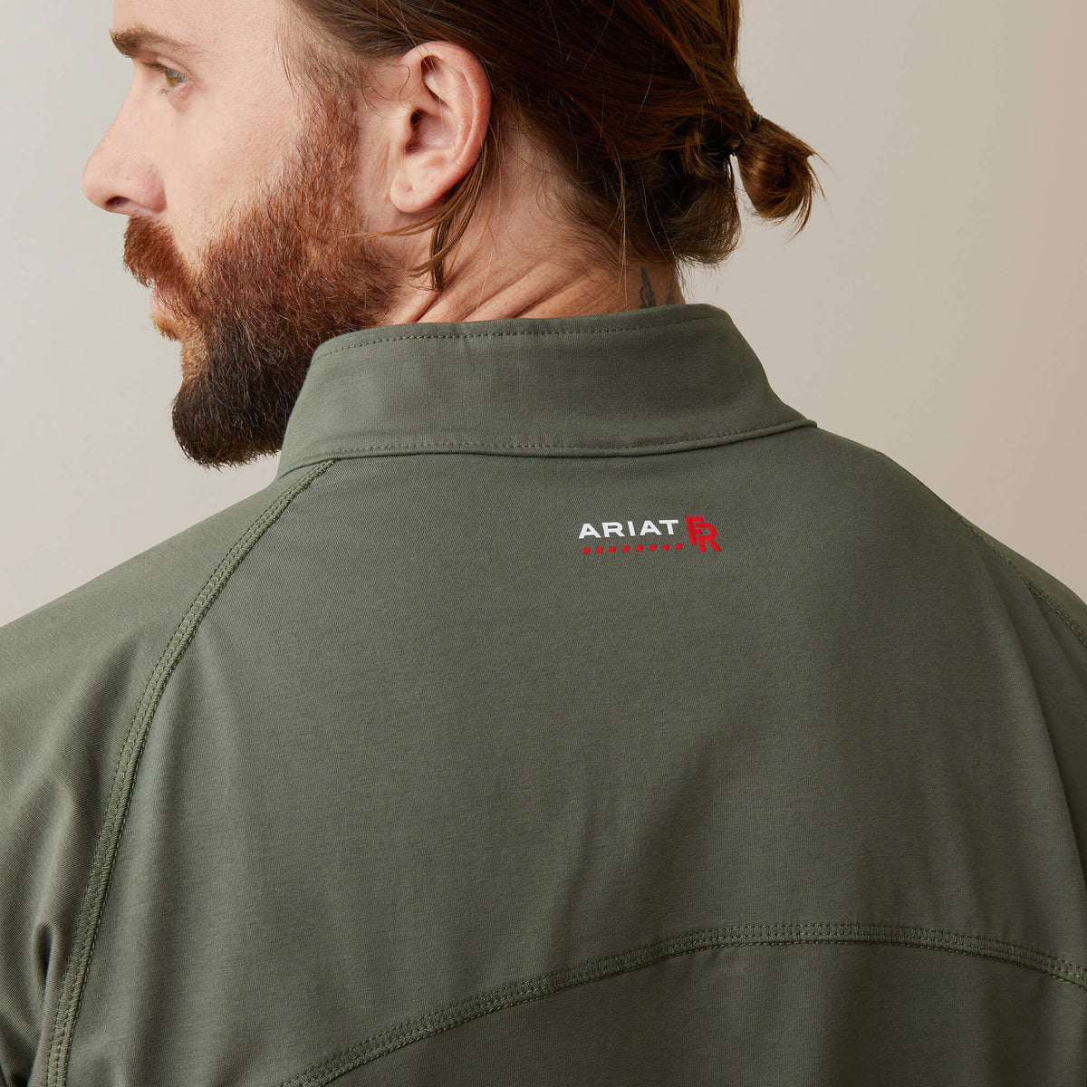 Ariat Everyday | FR Combat Stretch Patriot 1/4 Zip Work Shirt