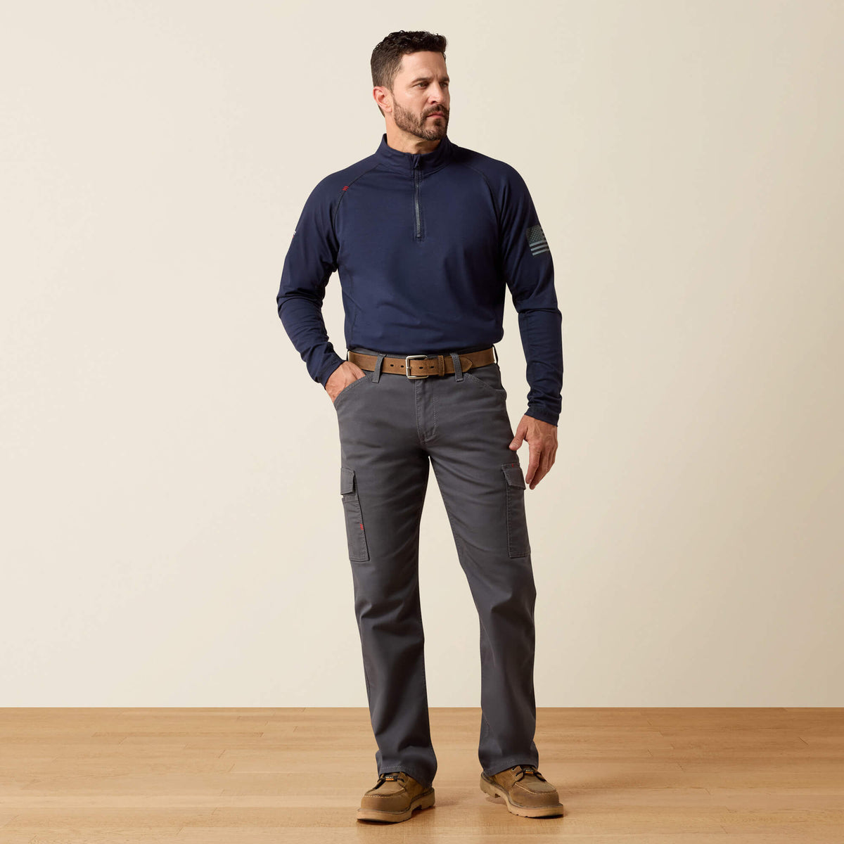 Ariat Premium | FR M4 Relaxed Lightweight Cargo DuraStretch Straight Leg Pants