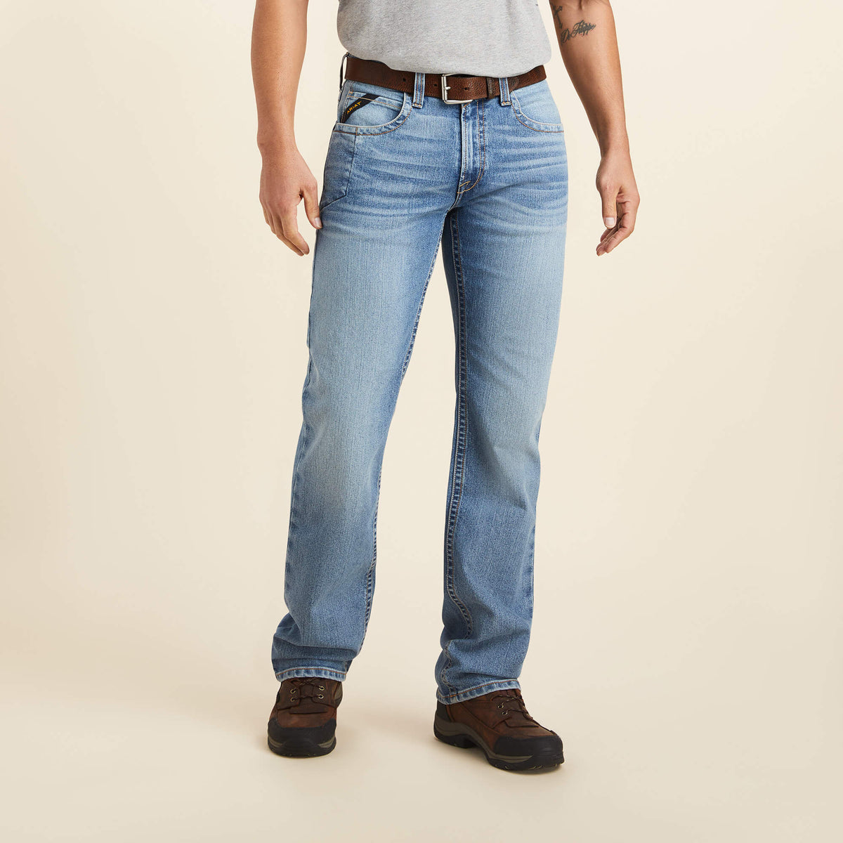 Ariat Great Value | Rebar M5 Straight DuraStretch Edge Straight Leg Jean