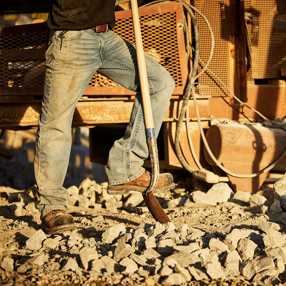 Ariat Great Value | Rebar M5 Straight DuraStretch Edge Straight Leg Jean