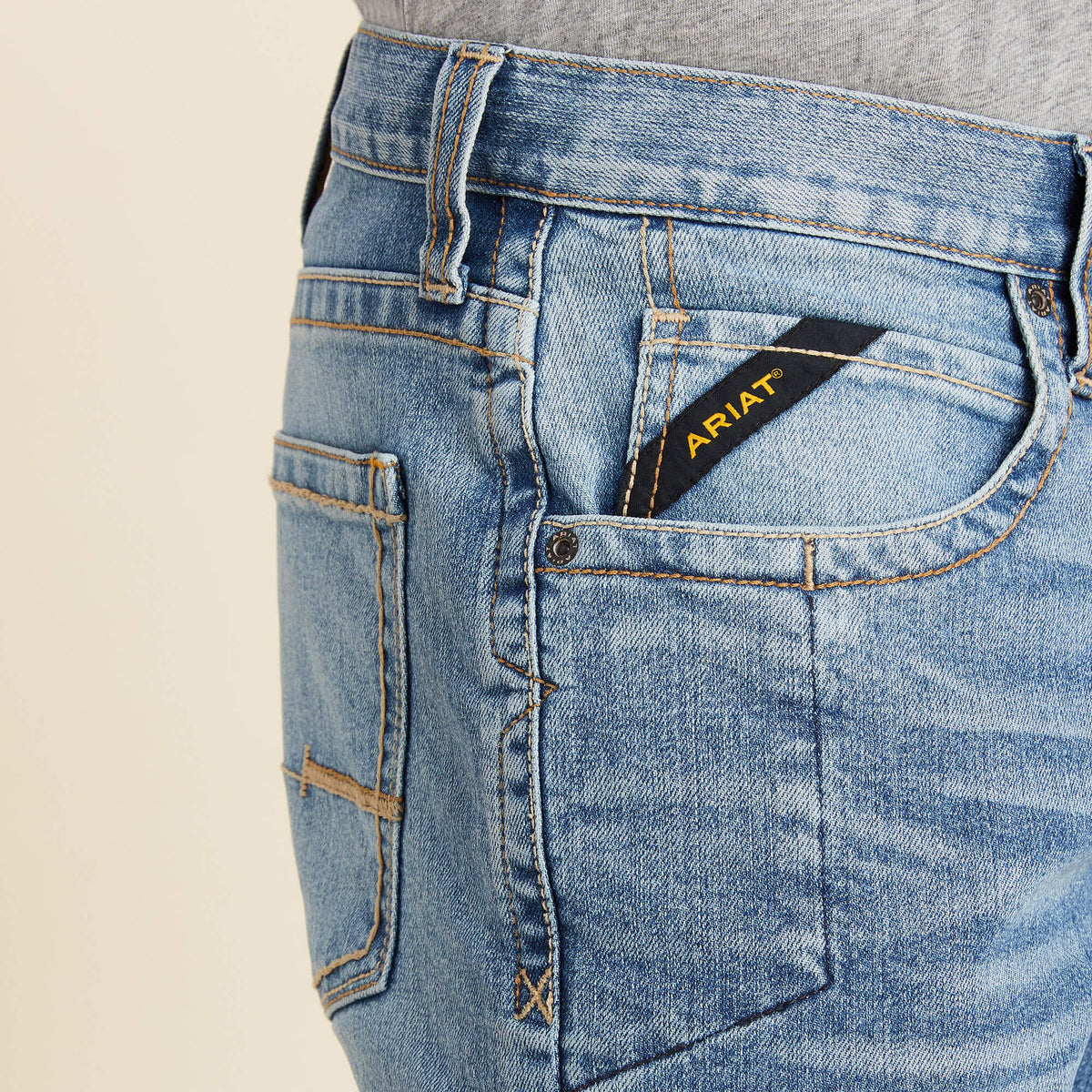 Ariat Great Value | Rebar M5 Straight DuraStretch Edge Straight Leg Jean