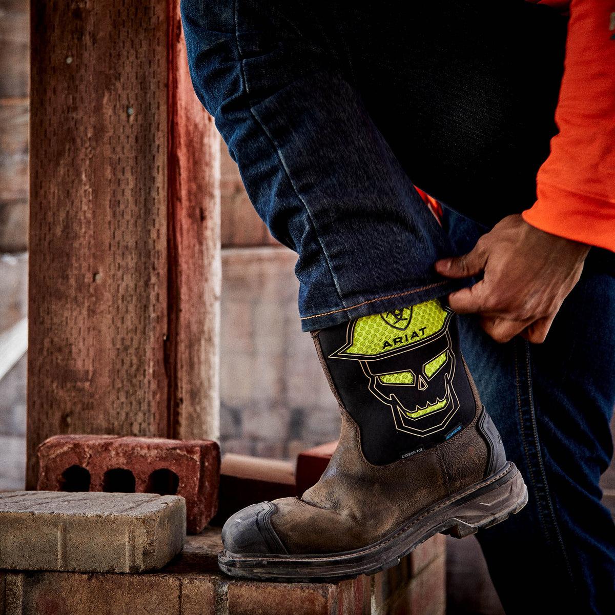 Ariat Discount | WorkHog XT VentTEK Bold Waterproof Carbon Toe Work Boot