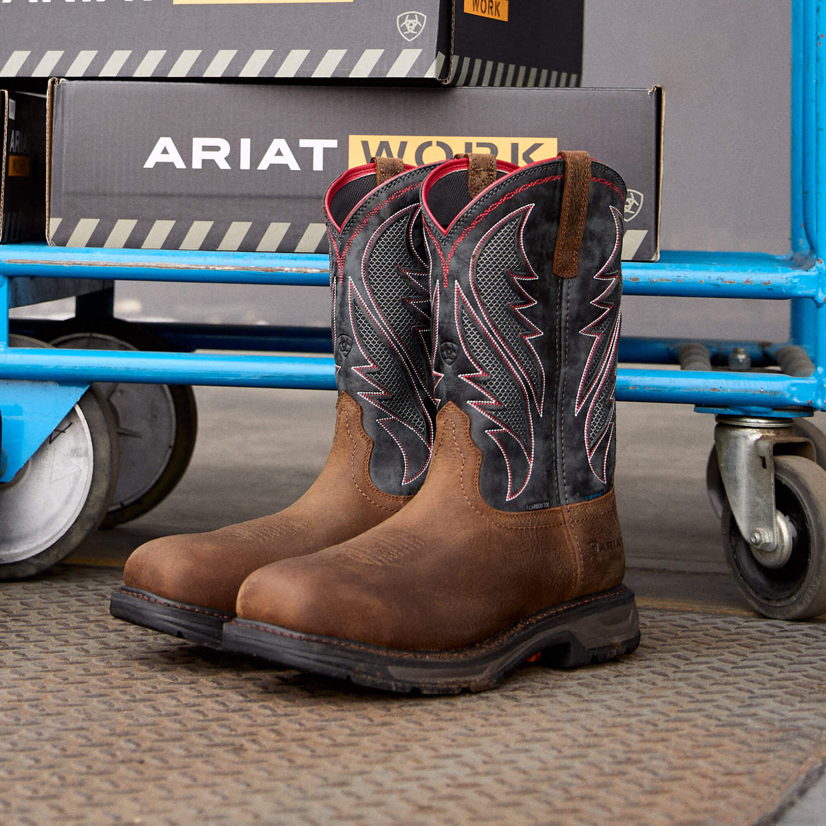 Ariat Best Seller | WorkHog XT VentTEK Waterproof Carbon Toe Work Boot