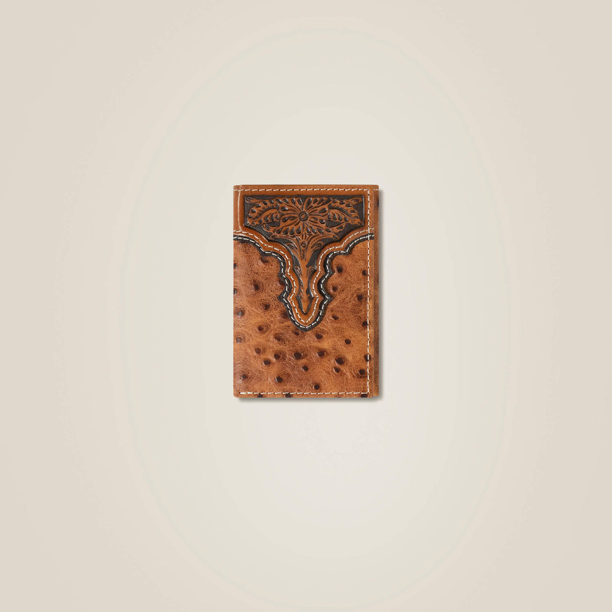 Ariat Customer Favorite | Ostrich Trifold Wallet