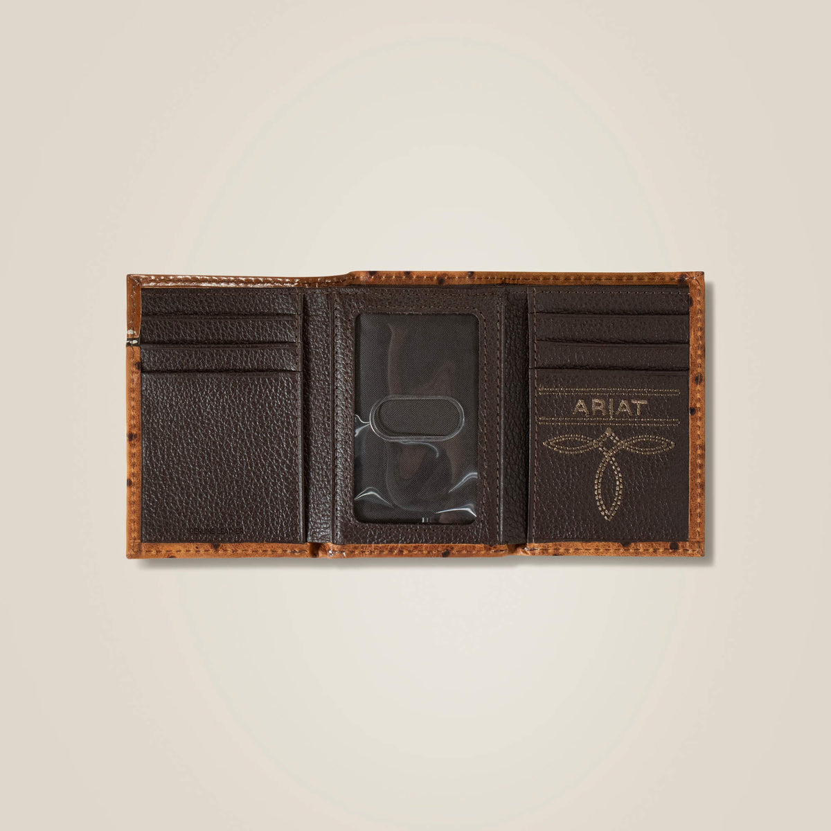 Ariat Customer Favorite | Ostrich Trifold Wallet