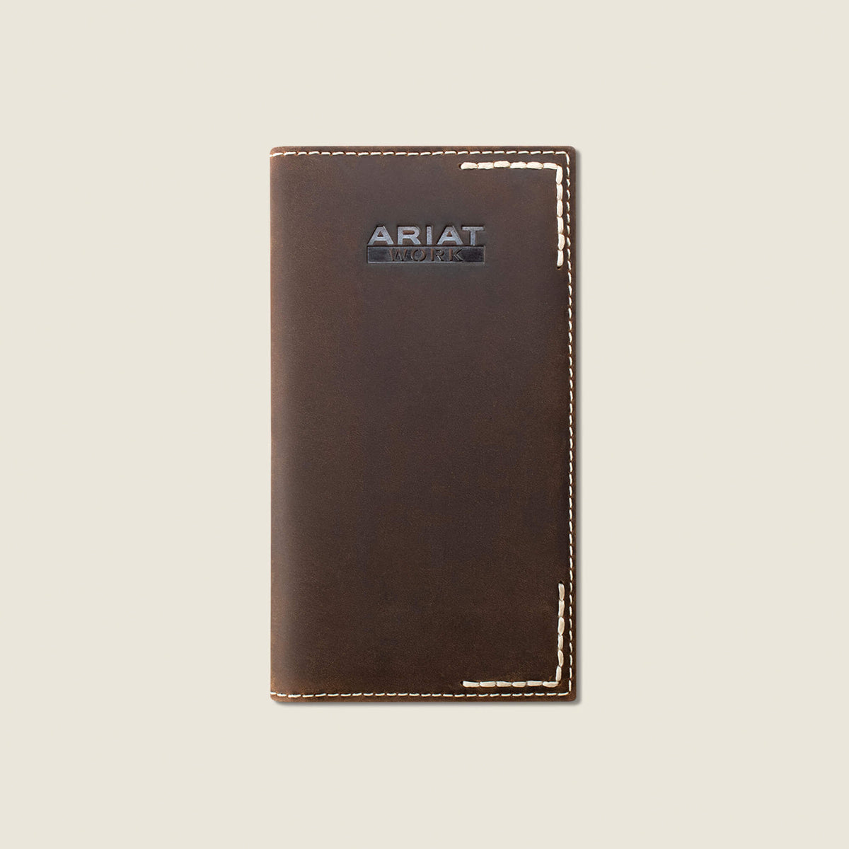 Ariat Exclusive | Thick Stitch Checkbook Wallet