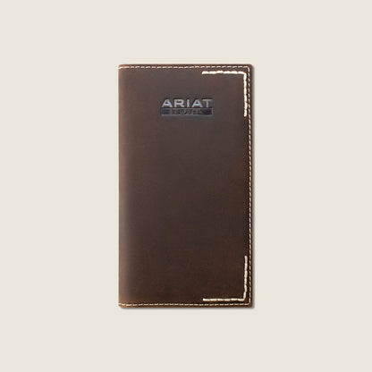 Ariat Exclusive | Thick Stitch Checkbook Wallet