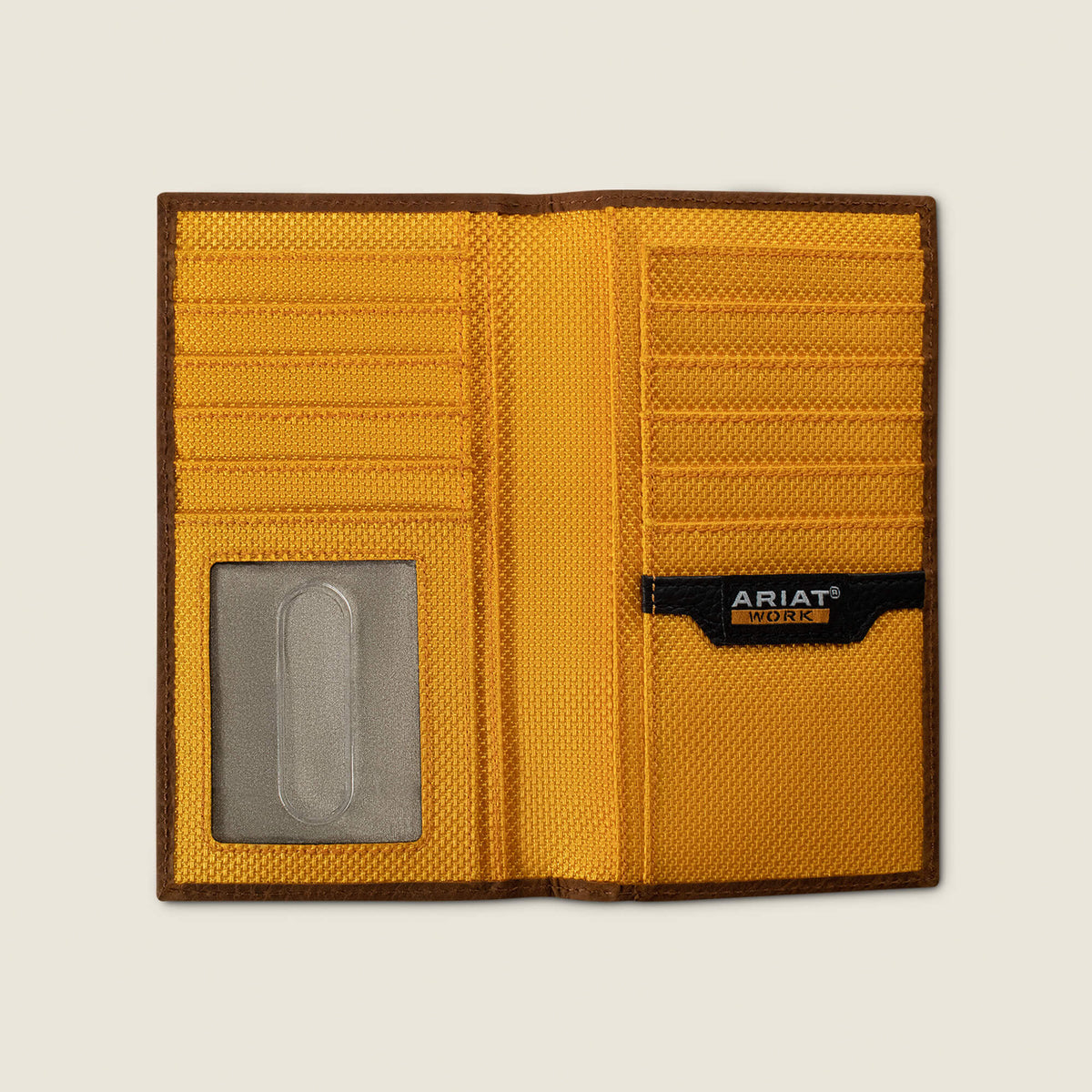 Ariat Exclusive | Thick Stitch Checkbook Wallet