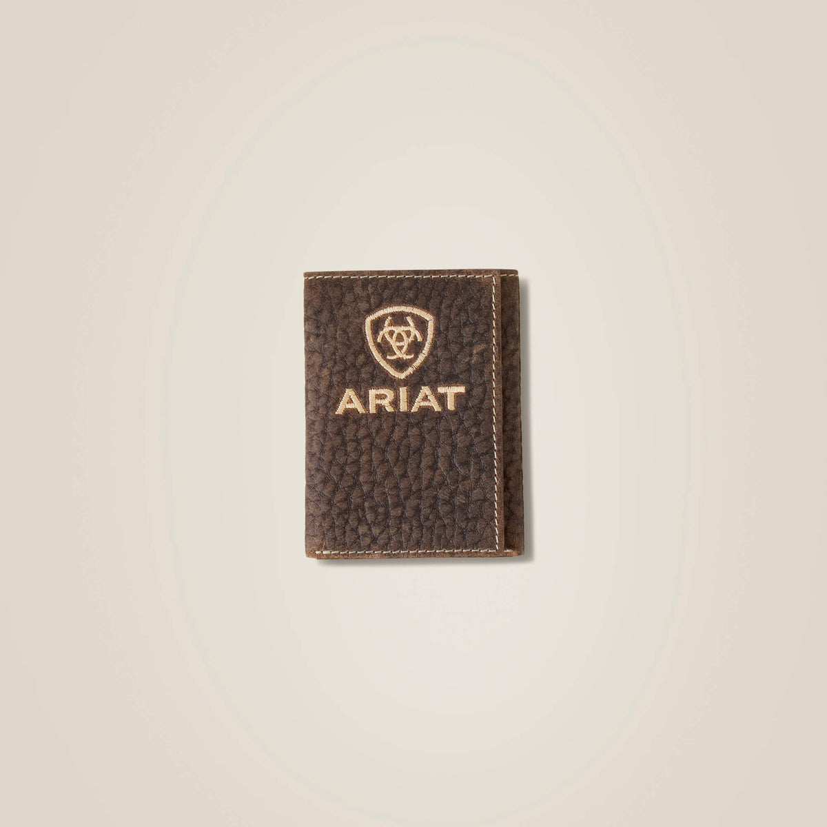Ariat Best Price | Pebble Leather Trifold Wallet