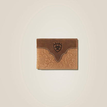 Ariat Popular | Tooled Leather Bifold Wallet